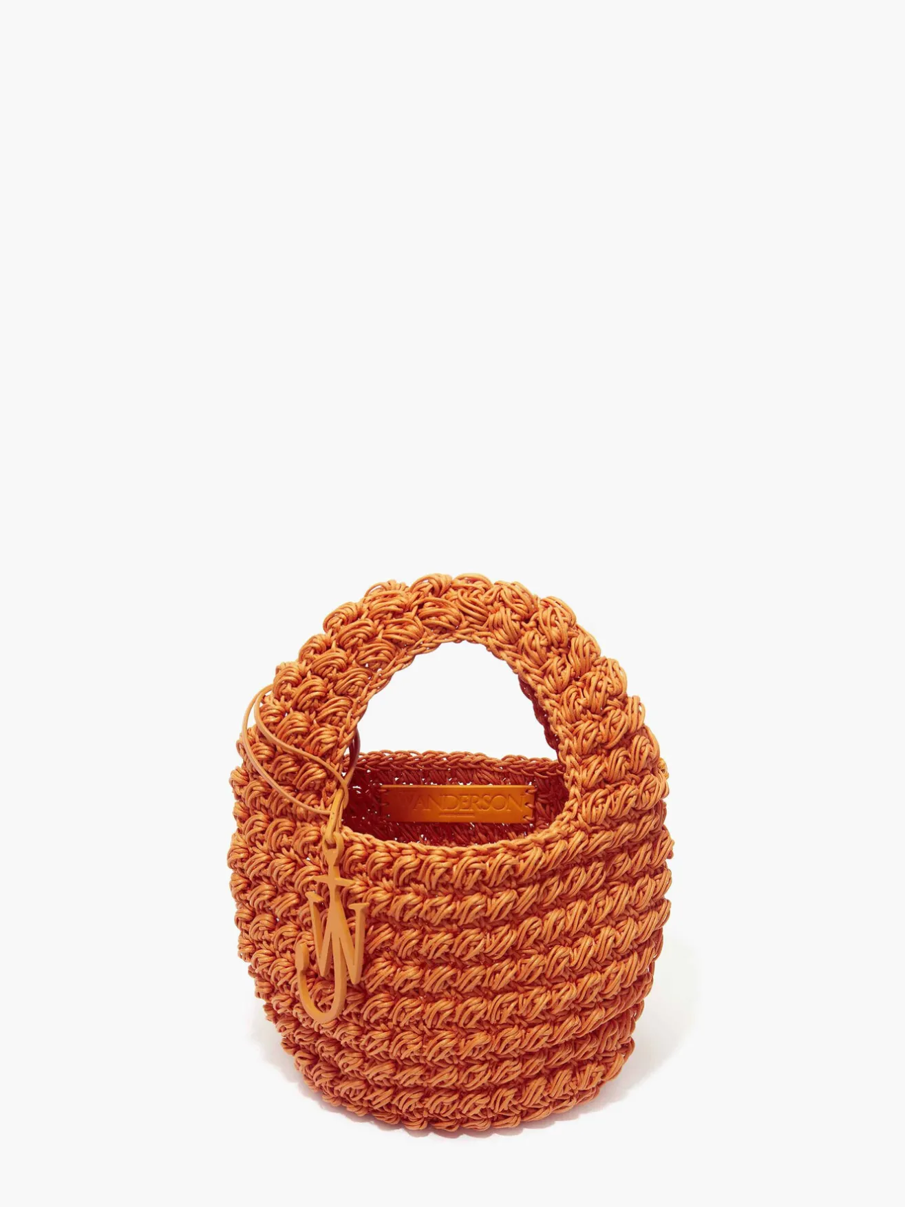 JW ANDERSON Borse A Mano<BORSA POPCORN BASKET SMALL Arancione