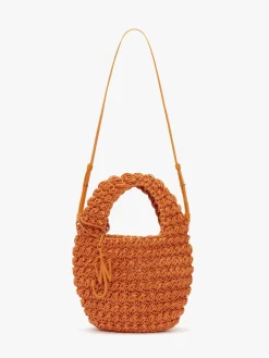 JW ANDERSON Borse A Mano<BORSA POPCORN BASKET SMALL Arancione