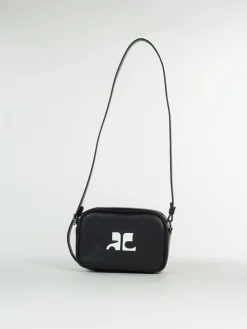 COURREGES Borse A Spalla<BORSA REEDITION CAMERA Bianco, Nero