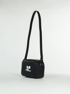 COURREGES Borse A Spalla<BORSA REEDITION CAMERA Bianco, Nero