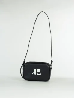 COURREGES Borse A Spalla<BORSA REEDITION CAMERA Bianco, Nero