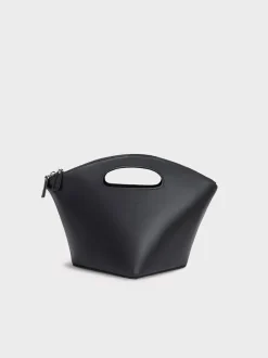 BY FAR Borse A Mano<BORSA RUBIK Nero