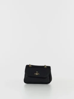 VIVIENNE WESTWOOD Borse A Spalla<BORSA SAFFIANO SMALL Nero