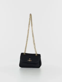 VIVIENNE WESTWOOD Borse A Spalla<BORSA SAFFIANO SMALL Nero