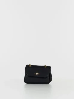 VIVIENNE WESTWOOD Borse A Spalla<BORSA SAFFIANO SMALL Nero