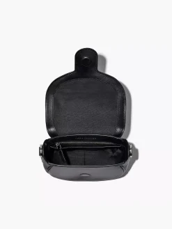 MARC JACOBS. Borse A Spalla<BORSA SMALL THE J MARC SADDLE Bianco, Nero