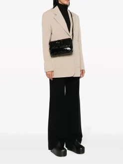 PALM ANGELS Borse A Spalla<BORSA SOFT PALM Nero