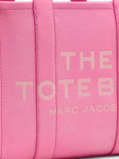 MARC JACOBS. Borse A Mano<BORSA THE LEATHER MEDIUM TOTE Rosa