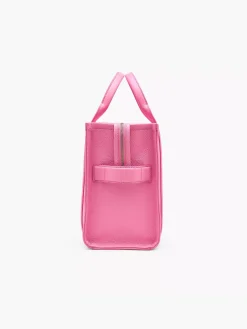 MARC JACOBS. Borse A Mano<BORSA THE LEATHER MEDIUM TOTE Rosa