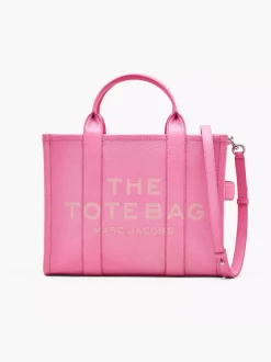 MARC JACOBS. Borse A Mano<BORSA THE LEATHER MEDIUM TOTE Rosa