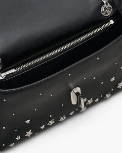 MARC JACOBS Borse A Spalla<BORSA THE LEATHER MINI Grigio, Nero