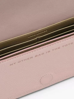 MARC JACOBS. Borse A Spalla<BORSA THE LEATHER MINI Rosa