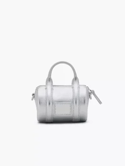MARC JACOBS Borse A Spalla<BORSA THE METALLIC NANO DUFFLE Grigio