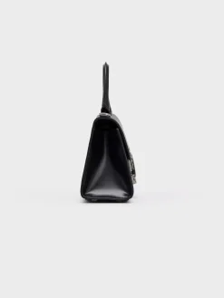 MARC JACOBS. Borse A Mano<BORSA THE ST. MARC MINI TOP HANDLE Grigio, Nero