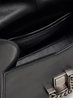 MARC JACOBS. Borse A Mano<BORSA THE ST. MARC MINI TOP HANDLE Grigio, Nero