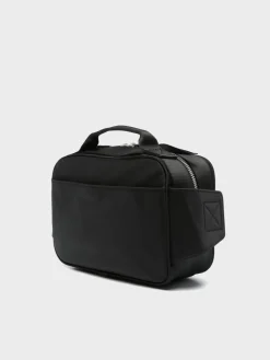 MAISON KITSUNE Borse A Spalla<BORSA THE TRAVELLER Bianco, Nero