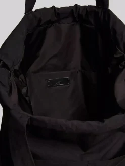 MONCLER Borse<BORSA TOTE CON COULISSE AQ Bianco, Nero
