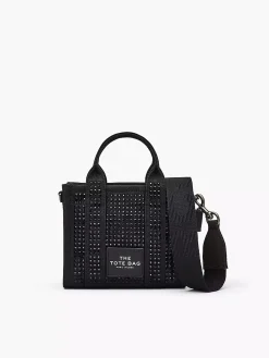 MARC JACOBS Borse A Mano<BORSA TOTE THE CRYSTAL CANVAS Nero