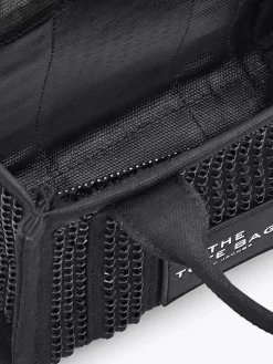 MARC JACOBS Borse A Mano<BORSA TOTE THE CRYSTAL CANVAS Nero