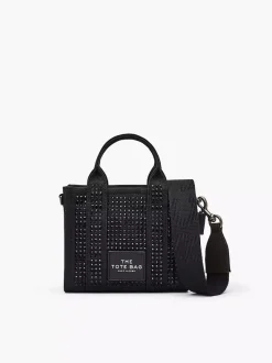 MARC JACOBS Borse A Mano<BORSA TOTE THE CRYSTAL CANVAS Nero
