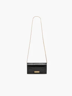 VICTORIA BECKHAM Borse A Spalla<BORSA WALLET ON CHAIN Nero
