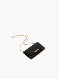 VICTORIA BECKHAM Borse A Spalla<BORSA WALLET ON CHAIN Nero