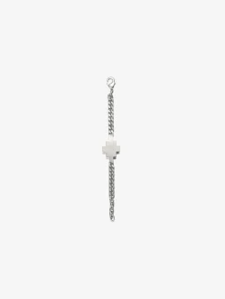 MARCELO BURLON Bracciali<BRACCIALE CROSS Grigio