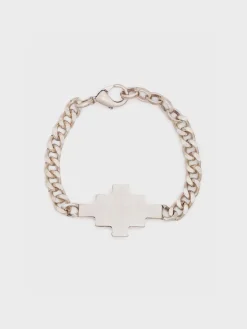 MARCELO BURLON Bracciali<BRACCIALE CROSS Grigio