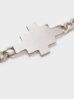 MARCELO BURLON Bracciali<BRACCIALE CROSS Grigio