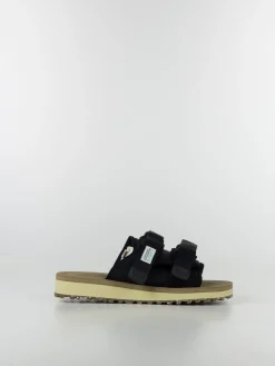 SUICOKE Sandali<CAIBATTA MOTO CAB ECO Beige, Marrone, Nero