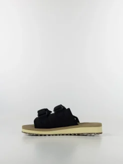SUICOKE Sandali<CAIBATTA MOTO CAB ECO Beige, Marrone, Nero