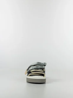 SUICOKE Sandali<CAIBATTA MOTO PO Beige, Bianco, Grigio
