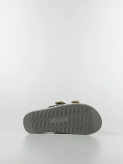 SUICOKE Sandali<CAIBATTA MOTO PO Beige, Bianco, Grigio