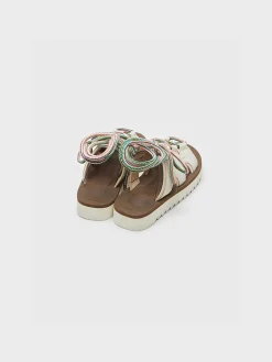 SUICOKE Sandali<CAIBATTA RAY Bianco, Marrone