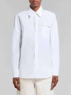 MARNI Camicie<CAMICIA A MANICHE LUNGHE Bianco