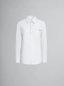 MARNI Camicie<CAMICIA A MANICHE LUNGHE Bianco