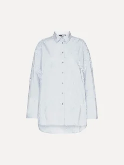 ROTATE BIRGER CHRISTENSEN Camicie<CAMICIA A MANICHE LUNGHE FLOREALE Azzurro