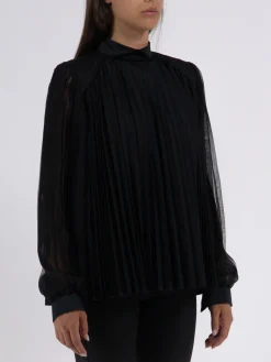 SACAI Camicie<CAMICIA BLUSA Nero