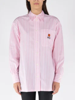 KENZO Camicie<CAMICIA BOKE 2.0 OVERSIZED Rosa
