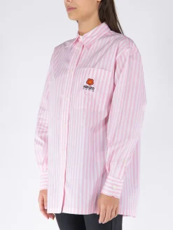 KENZO Camicie<CAMICIA BOKE 2.0 OVERSIZED Rosa