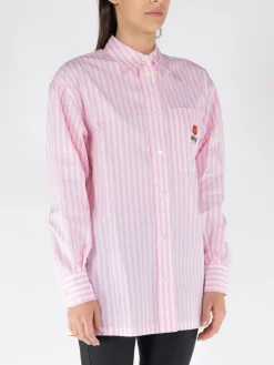 KENZO Camicie<CAMICIA BOKE 2.0 OVERSIZED Rosa