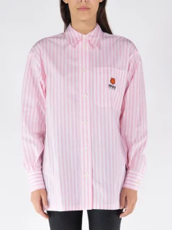 KENZO Camicie<CAMICIA BOKE 2.0 OVERSIZED Rosa