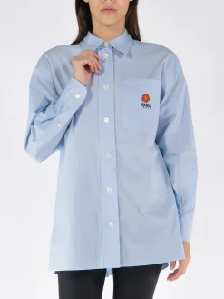 KENZO Camicie<CAMICIA BOKE FLOWER OVERSIZE Azzurro