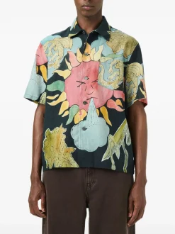 OUR LEGACY Camicie<CAMICIA BOX SHORTSLEEVE Multicolor