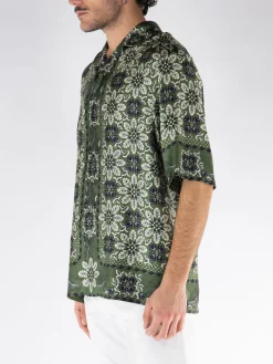 ETRO Camicie<CAMICIA BOXY Verde