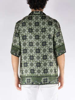 ETRO Camicie<CAMICIA BOXY Verde