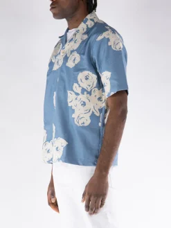 SUNFLOWER Camicie<CAMICIA CAYO Azzurro, Bianco