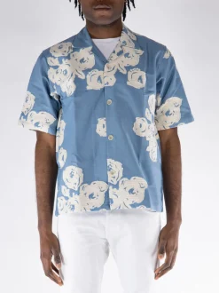 SUNFLOWER Camicie<CAMICIA CAYO Azzurro, Bianco