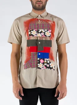 Camicie<CAMICIA CDG SHIRT Beige