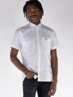 VIVIENNE WESTWOOD Camicie<CAMICIA CLASSIC SHORT SLEEVE Bianco
